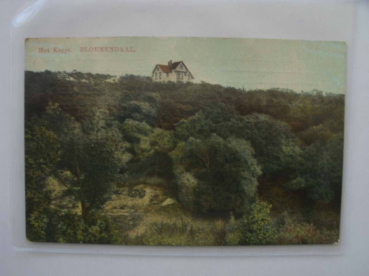postcard. ansichtkaart. postkarte. - Bloemendaal. Het Kopje.