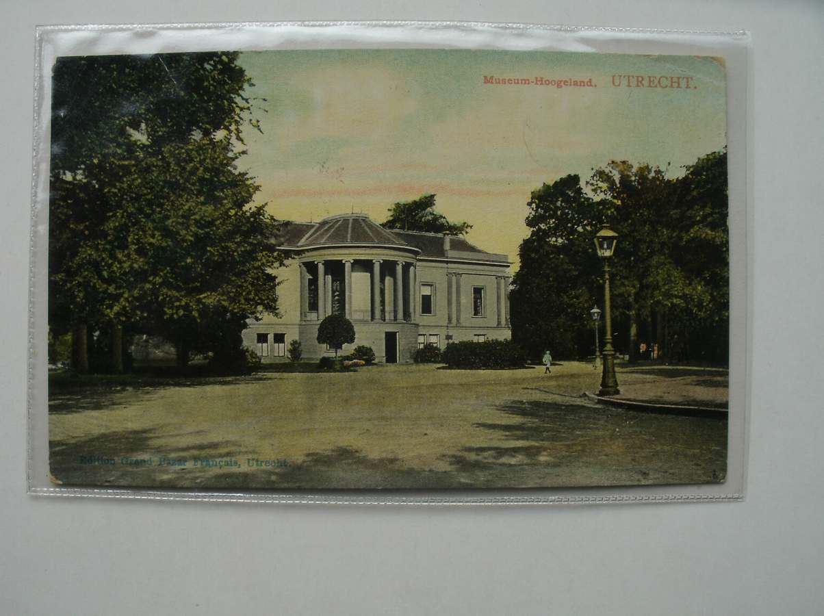 postcard. ansichtkaart. postkarte. - Utrecht. Museum Hoogeland.