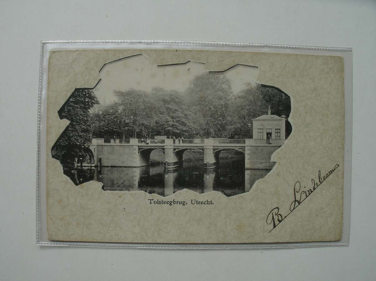 postcard. ansichtkaart. postkarte. - Utrecht. Tolsteegbrug.