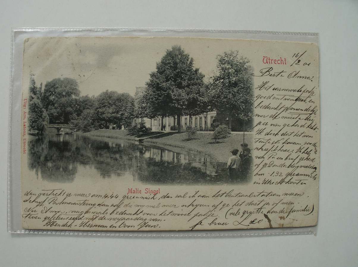 postcard. ansichtkaart. postkarte. - Utrecht. Maliesingel.