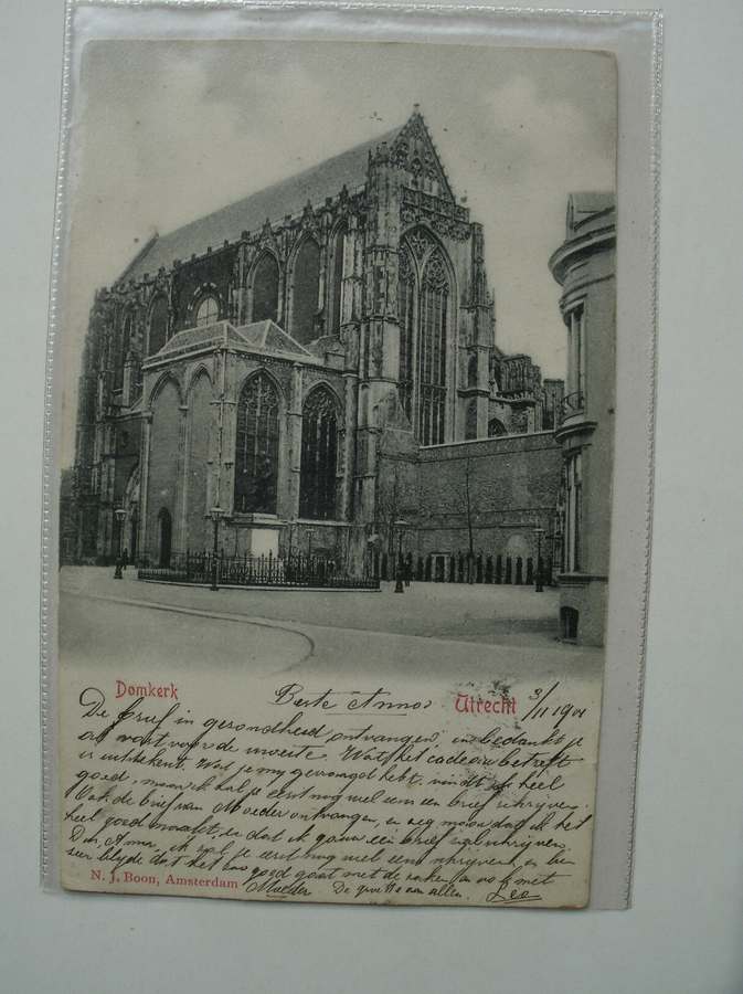 postcard. ansichtkaart. postkarte. - Utrecht. Domkerk.