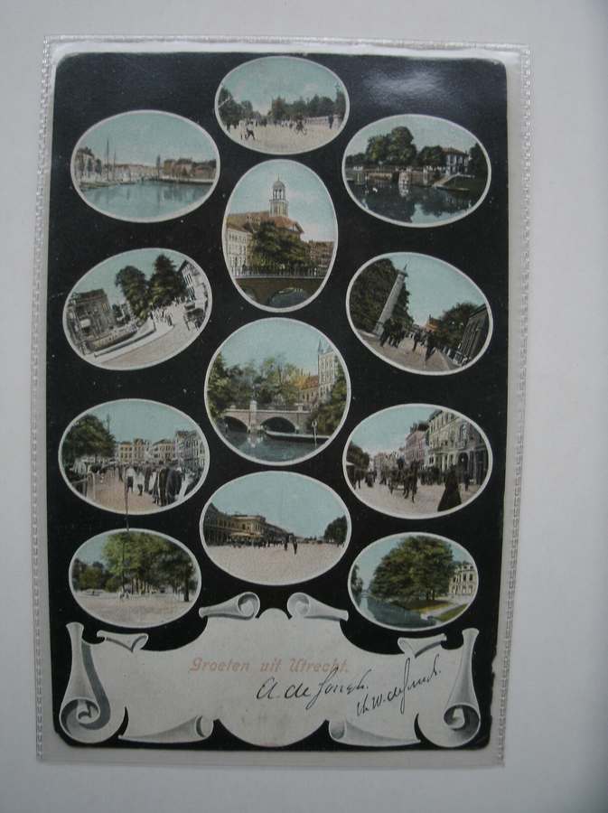 postcard. ansichtkaart. postkarte. - Groeten uit Utrecht.