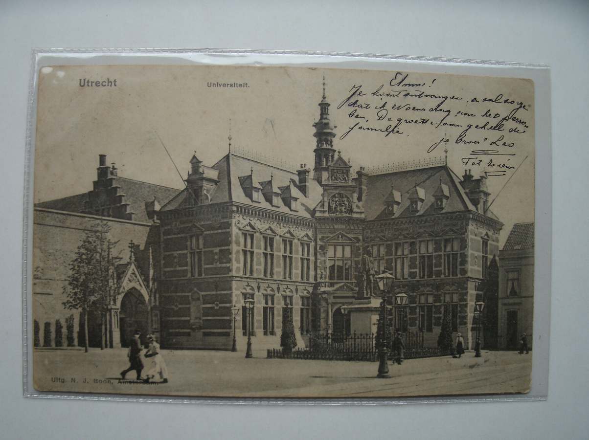 postcard. ansichtkaart. postkarte. - Utrecht. Universiteit.