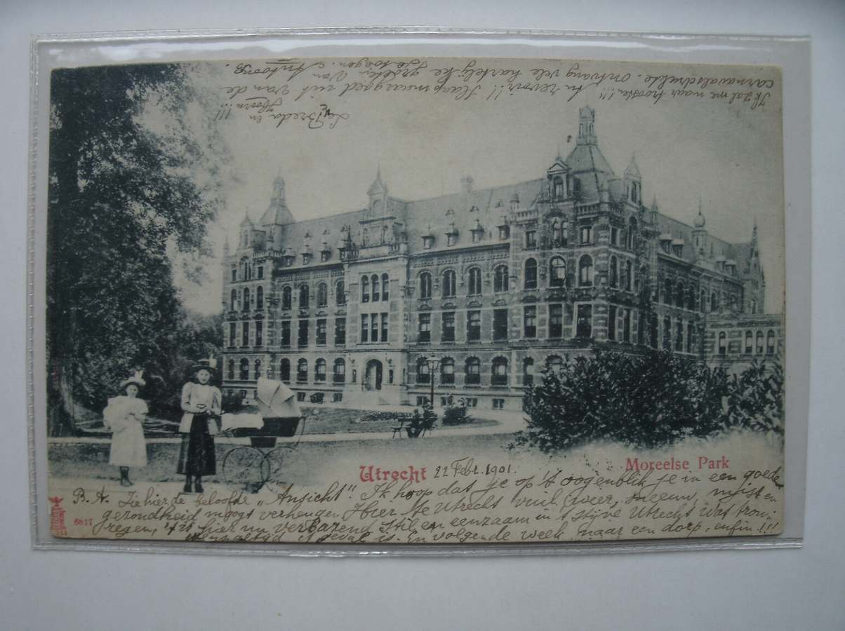 postcard. ansichtkaart. postkarte. - Utrecht. Moreelse park.