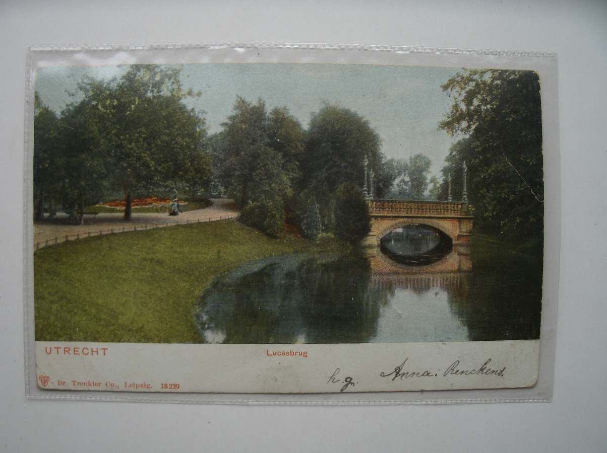 postcard. ansichtkaart. postkarte. - Utrecht. Lucasbrug.