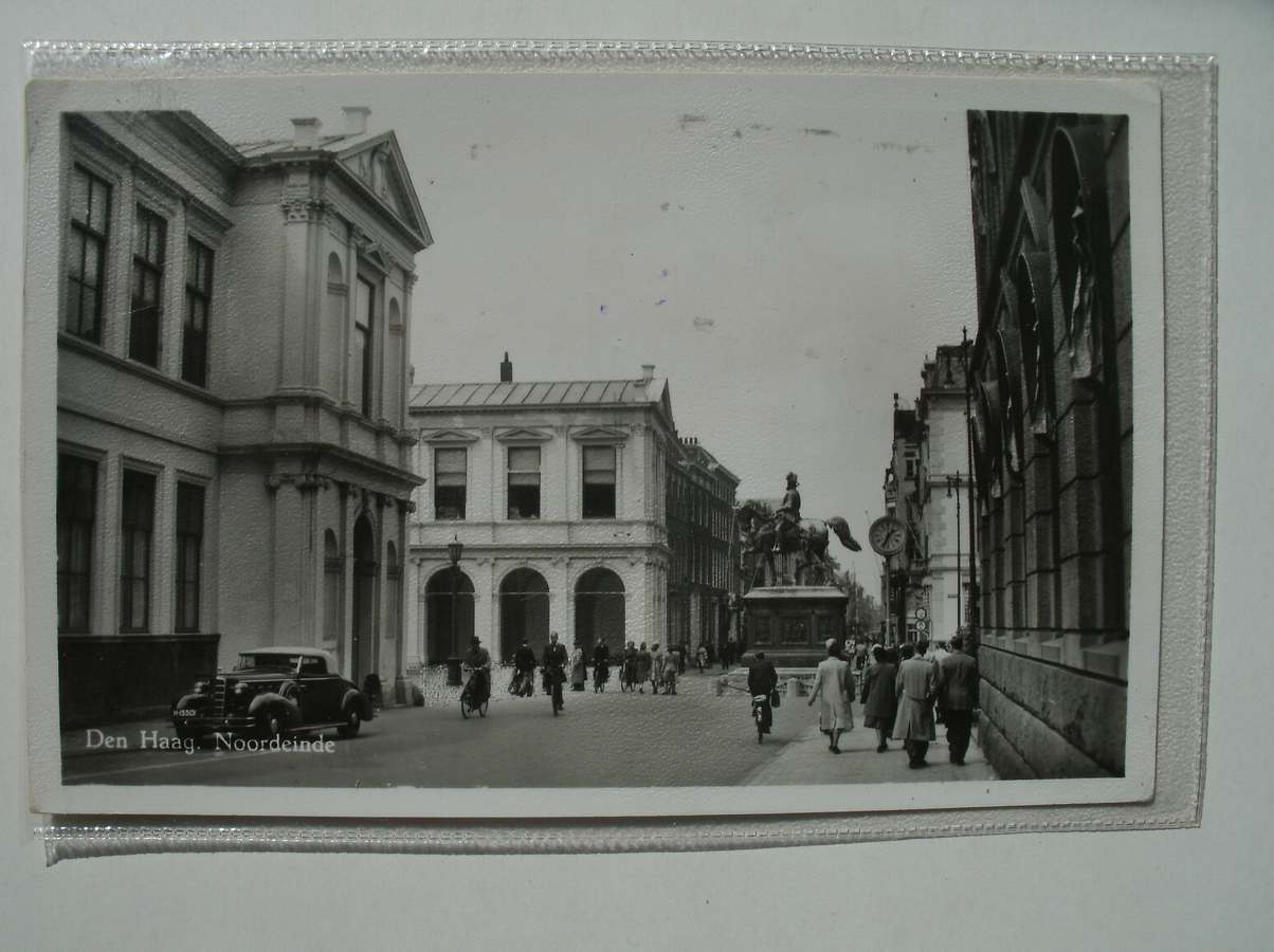 postcard. ansichtkaart. postkarte. - Den Haag. Noordeinde.