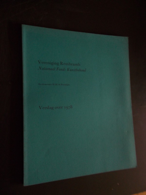 red. - Vereniging Rembrandt. Verslag over 1978.