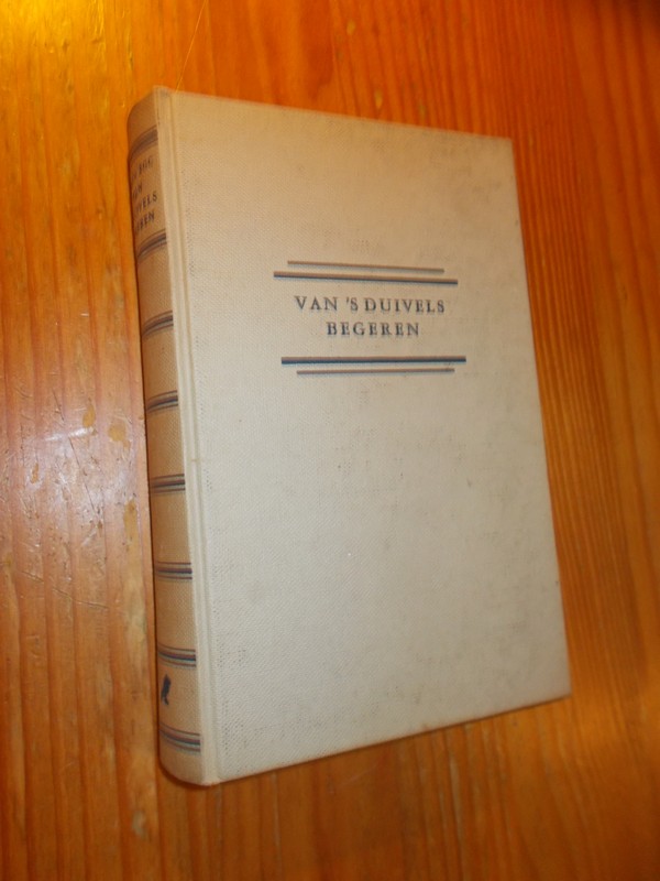ROC, MARJA, - Van `s duivels begeren.
