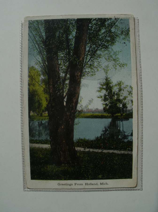 postcard. ansichtkaart. postkarte. - Greetings from Holland, Michigan.