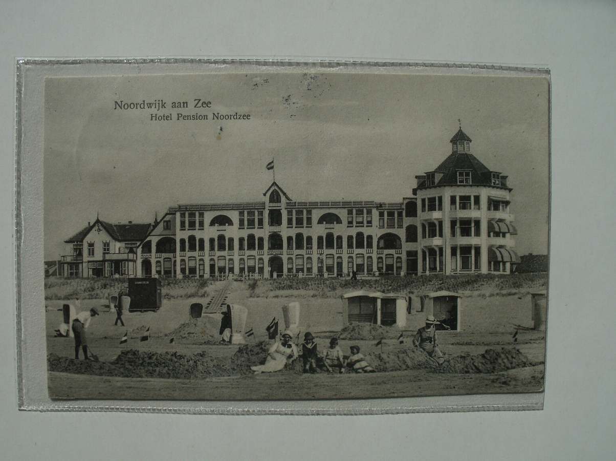 postcard. ansichtkaart. postkarte. - Noordwijk aan zee. Hotel Pension Noordzee.
