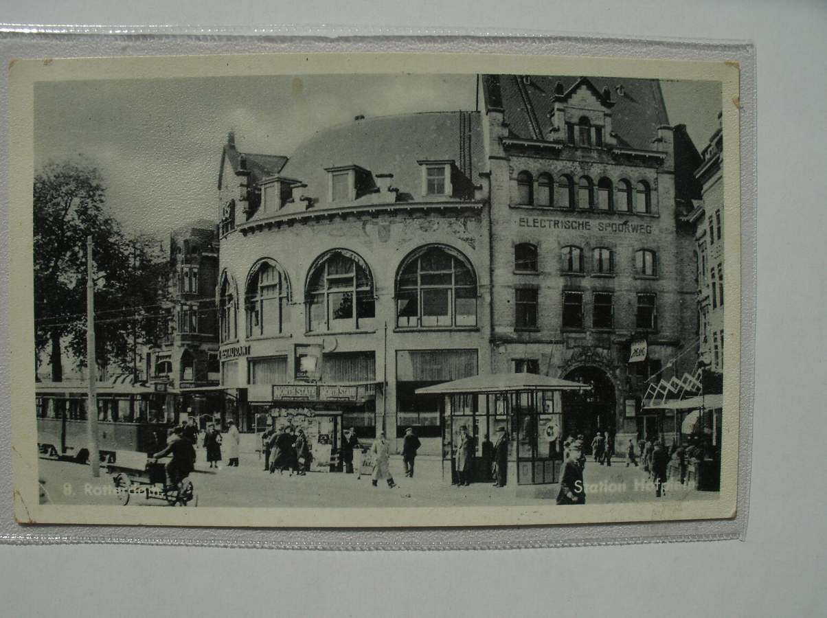 postcard. ansichtkaart. postkarte. - Rotterdam. Station Hofplein.