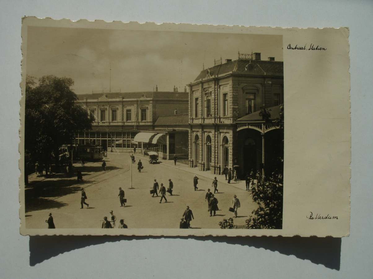 postcard. ansichtkaart. postkarte. - Rotterdam. Centraal Station.