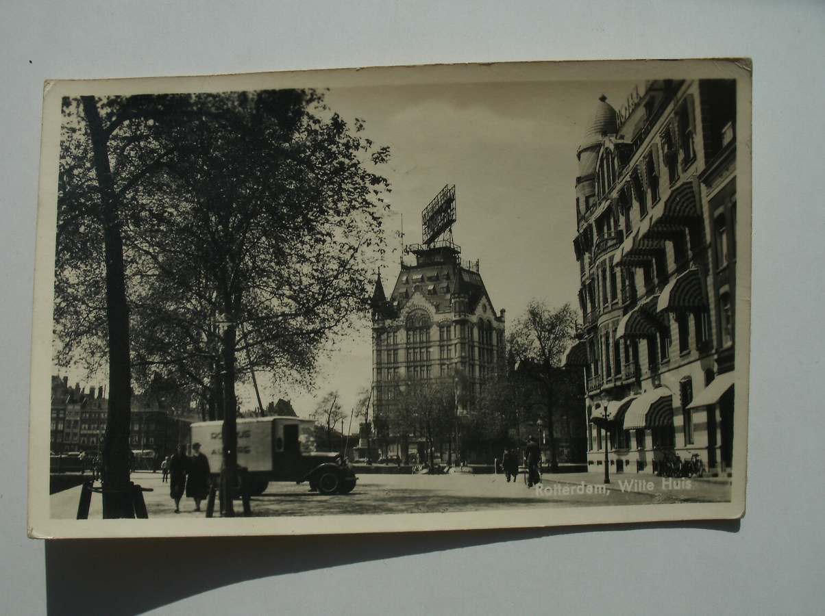 postcard. ansichtkaart. postkarte. - Rotterdam. Witte Huis.