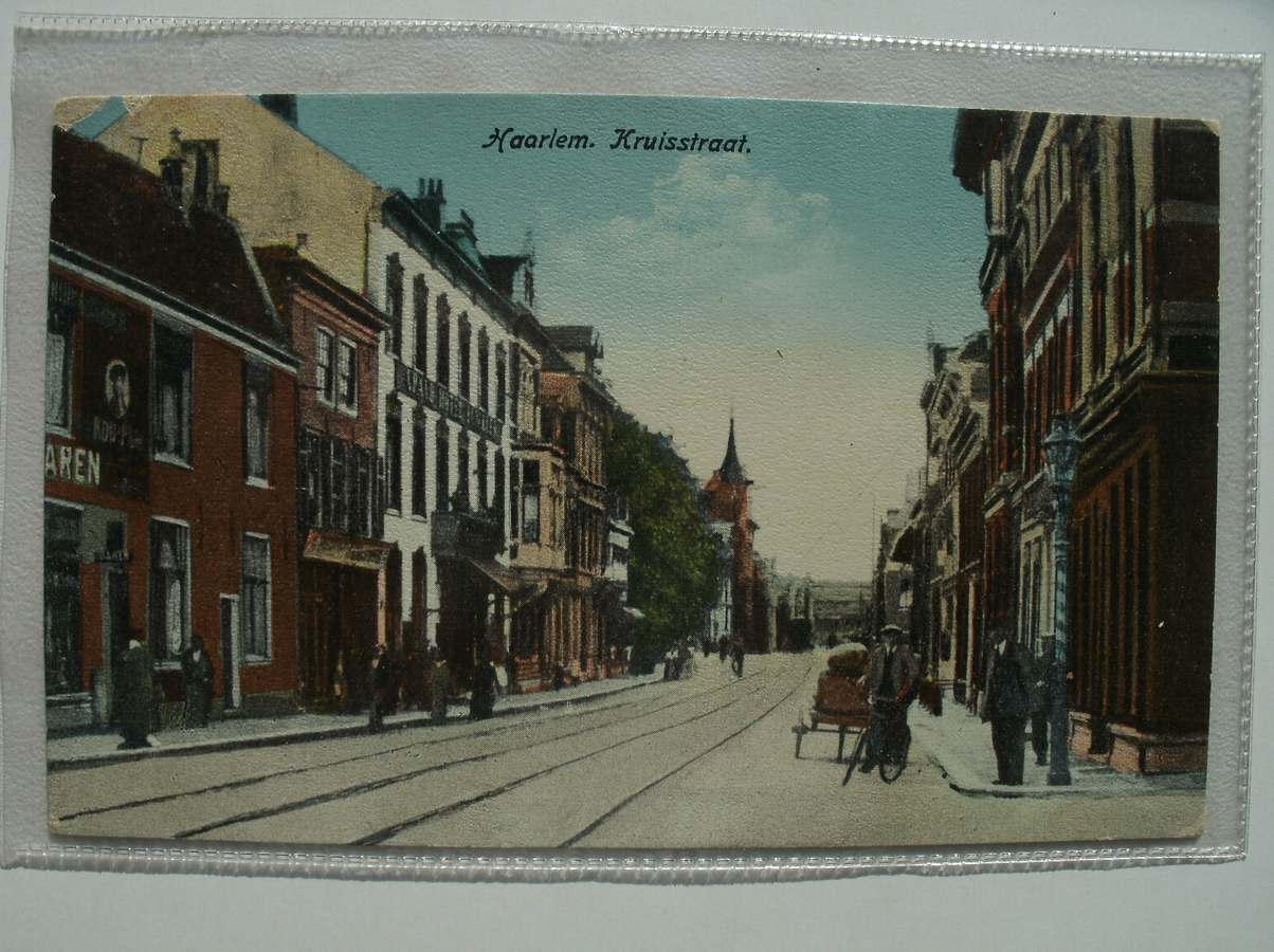 postcard. ansichtkaart. postkarte. - Haarlem. Kruisstraat.