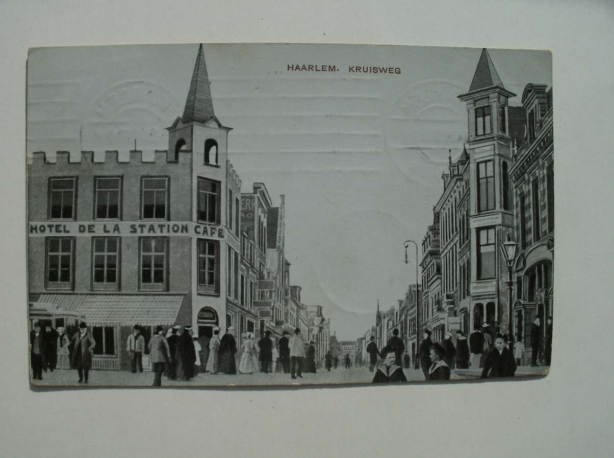 postcard. ansichtkaart. postkarte. - Haarlem. Kruisweg.