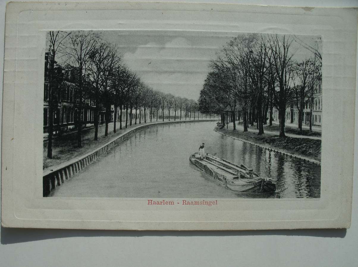 postcard. ansichtkaart. postkarte. - Haarlem. Raamsingel.