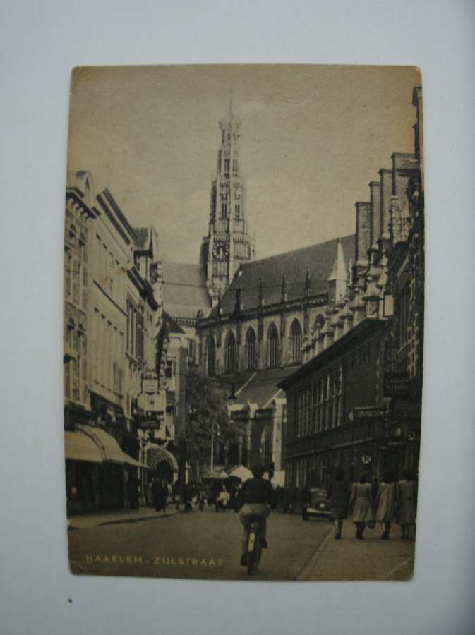 postcard. ansichtkaart. postkarte. - Haarlem. Zijlstraat.