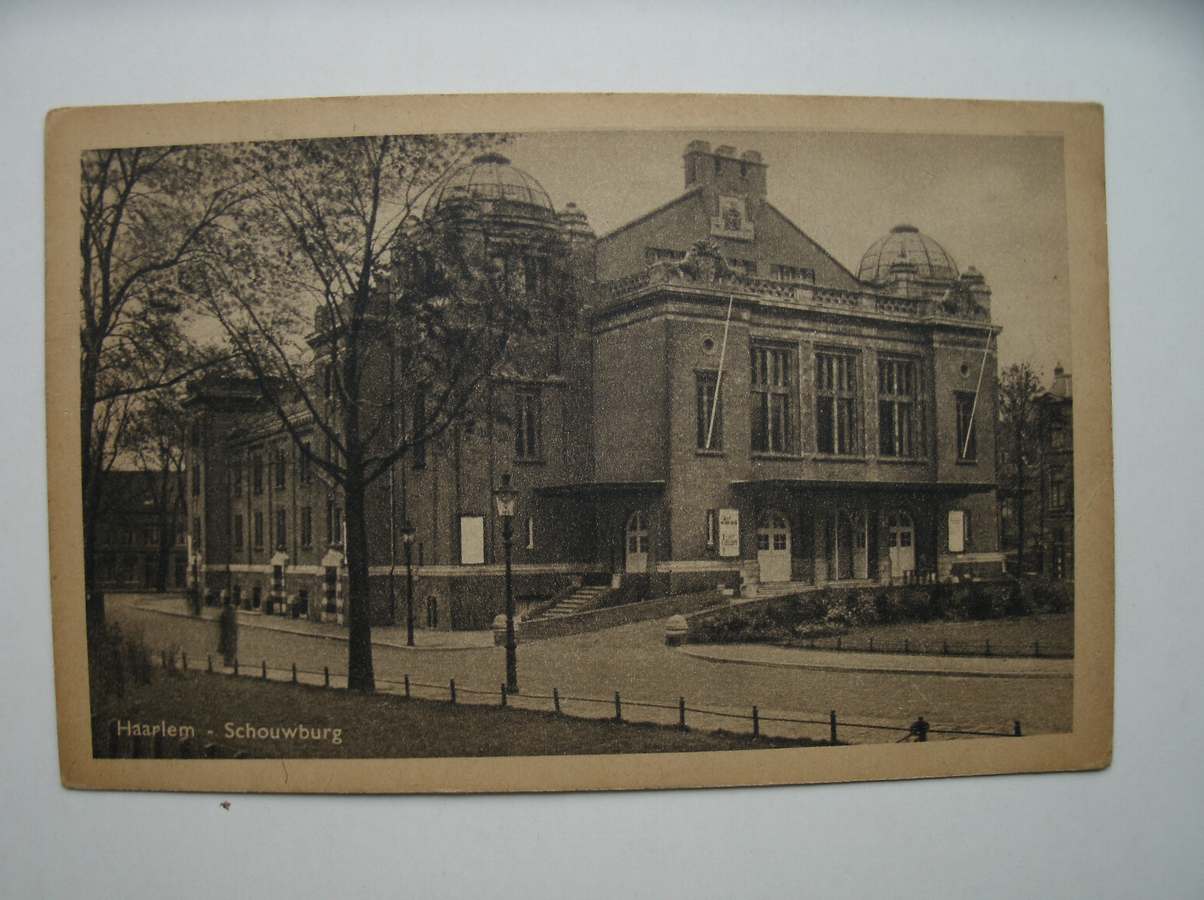 postcard. ansichtkaart. postkarte. - Haarlem. Schouwburg.