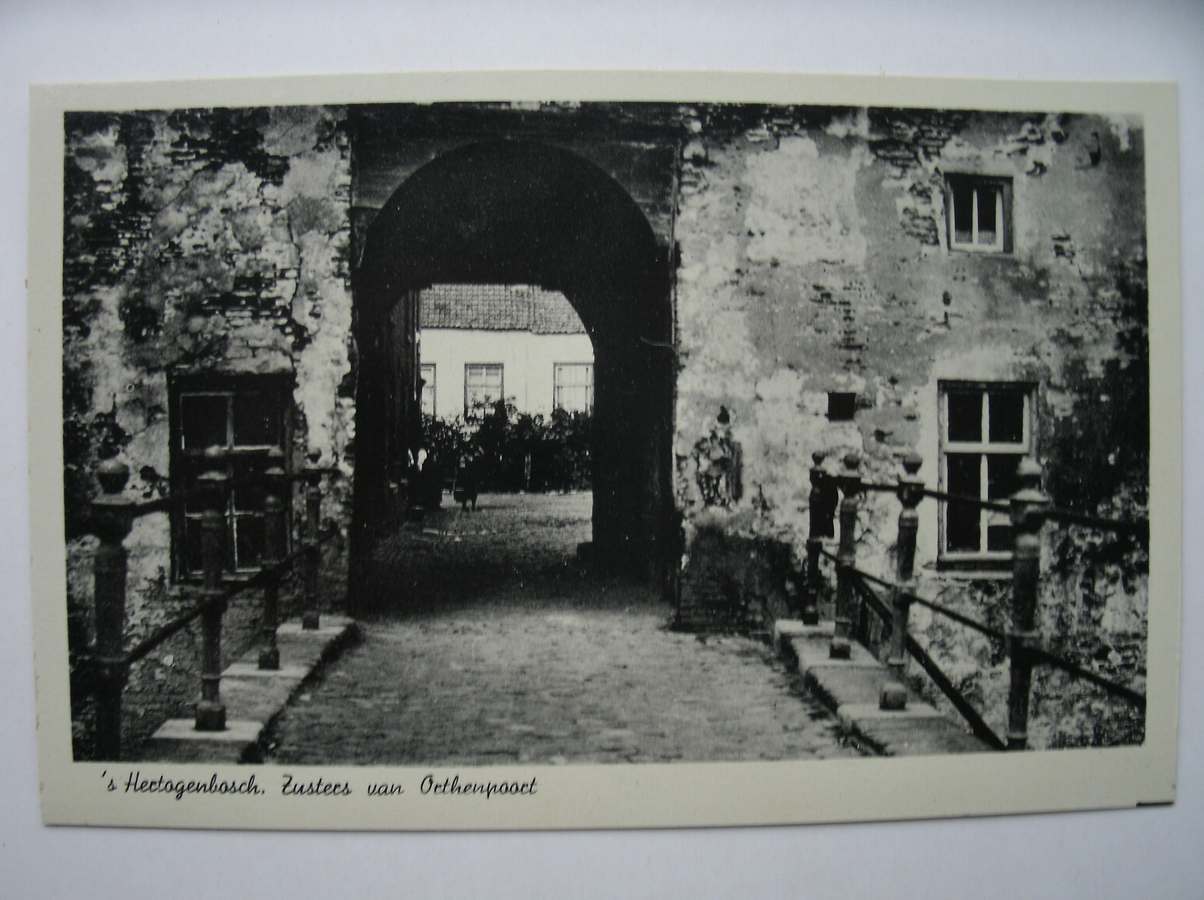 postcard. ansichtkaart. postkarte. - Den Bosch. Zusters van Orthenpoort.