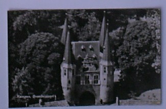 postcard. ansichtkaart. postkarte. - Kampen. Broederpoort.
