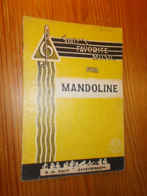 (ed.), - Smit`s favorite music for Mandoline.