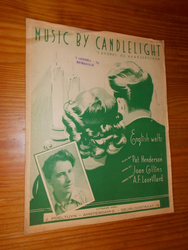 HENDERSON, PAT & COLLINS, JOAN & LAURILLARD, A.F., - By candlelight. `s Avonds bij kaarsenschijn.