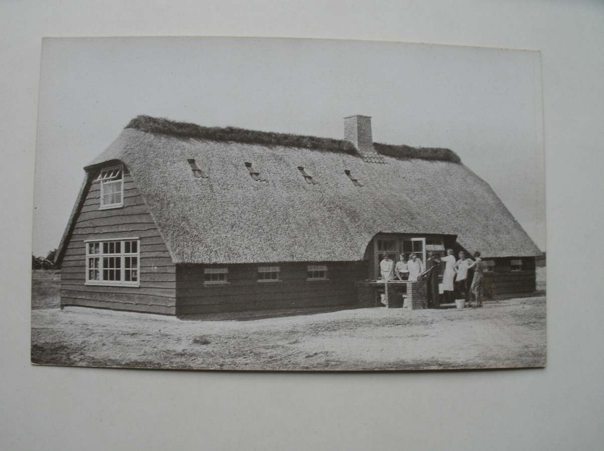 postcard. ansichtkaart. postkarte. - VCJC. kampeerhuis te Hooghalen (bij Assen).