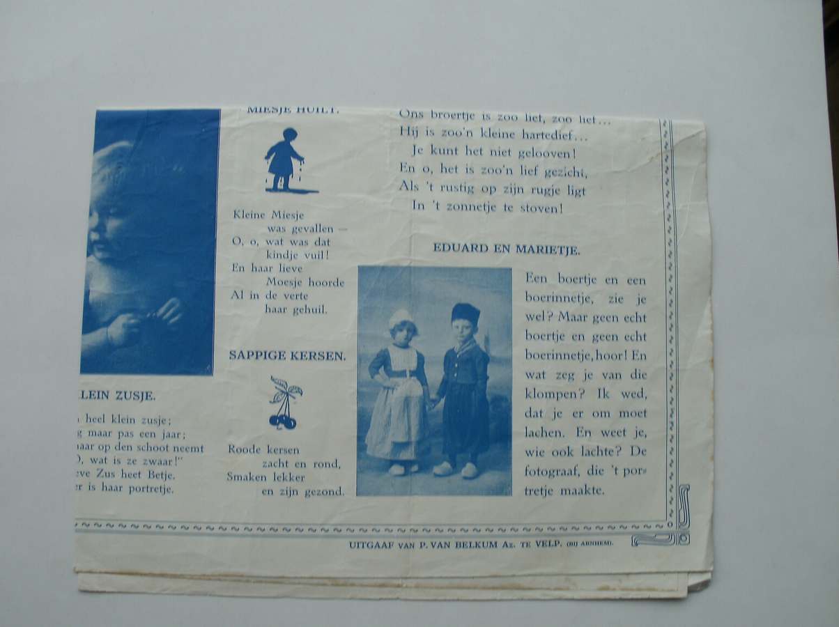 antique print (prent). - Louwerse, Prenten, 6e serie nr.11.