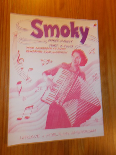 GIETZ, H. & FELTZ, K., - Smoky. Voor accordeon of piano. Bewerking Coen van Orsouw.
