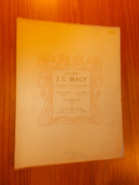 MACY, J.C., - Good night, little girl, good night.