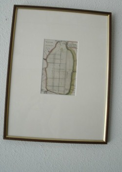antique map (kaart). - De purmer. Antique map.