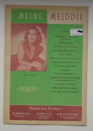 RED. - Meine Melodie, Heft 3, 1956.