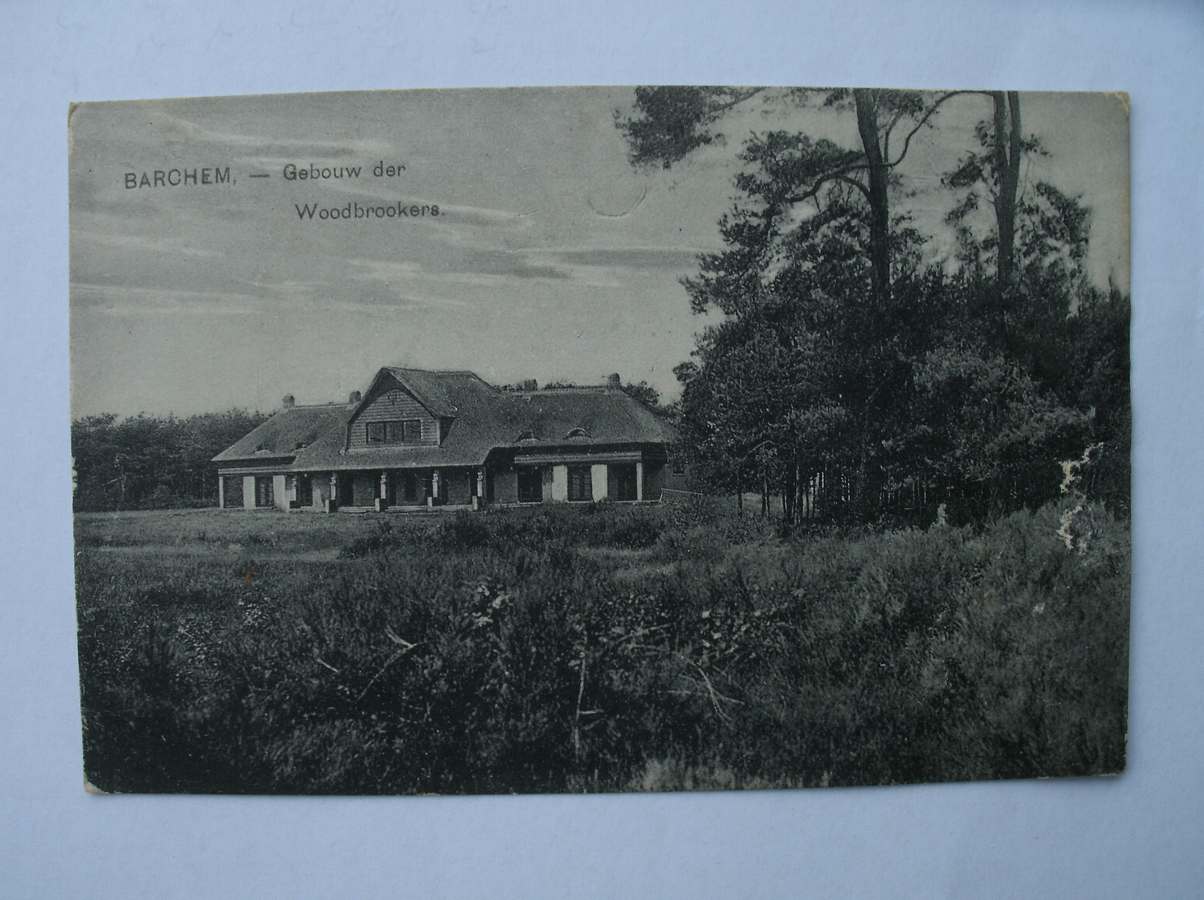 postcard. ansichtkaart. postkarte. - (Woodbrooke). Barchem. Gebouw der Woodbrookers.