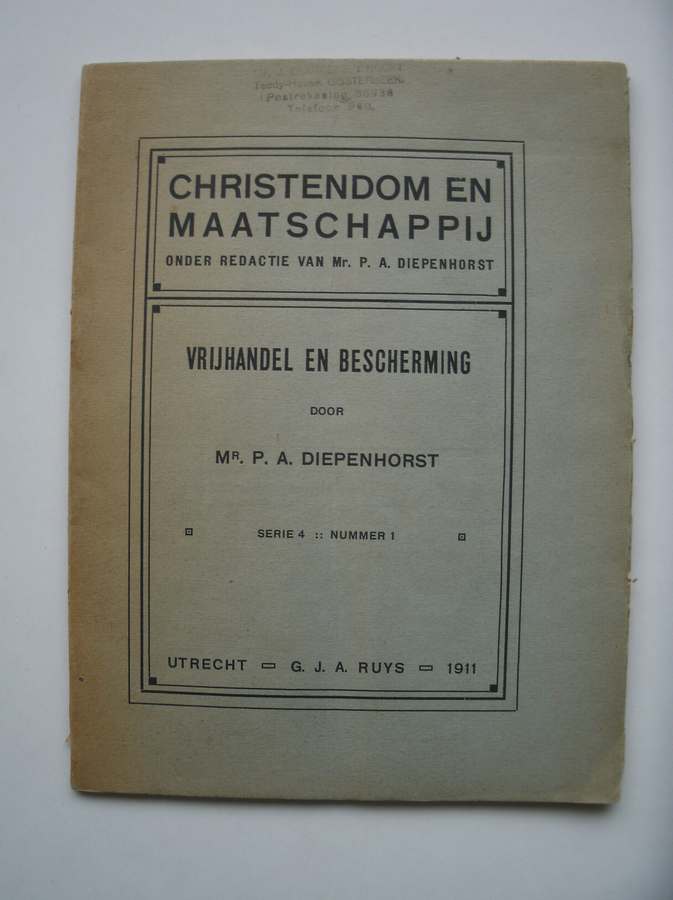 DIEPENHORST, P.A., - Vrijhandel en bescherming.