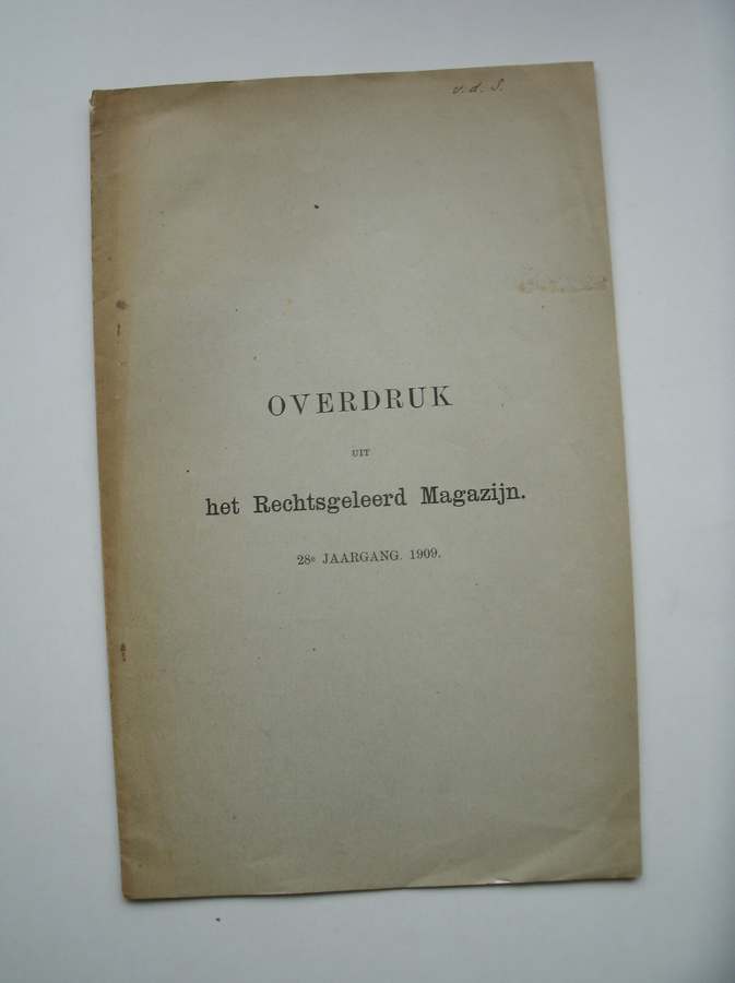 HORA SICCAMA, - Der gerichtliche Zweikampf im altfranzoschischen prozess. (Dutch text).