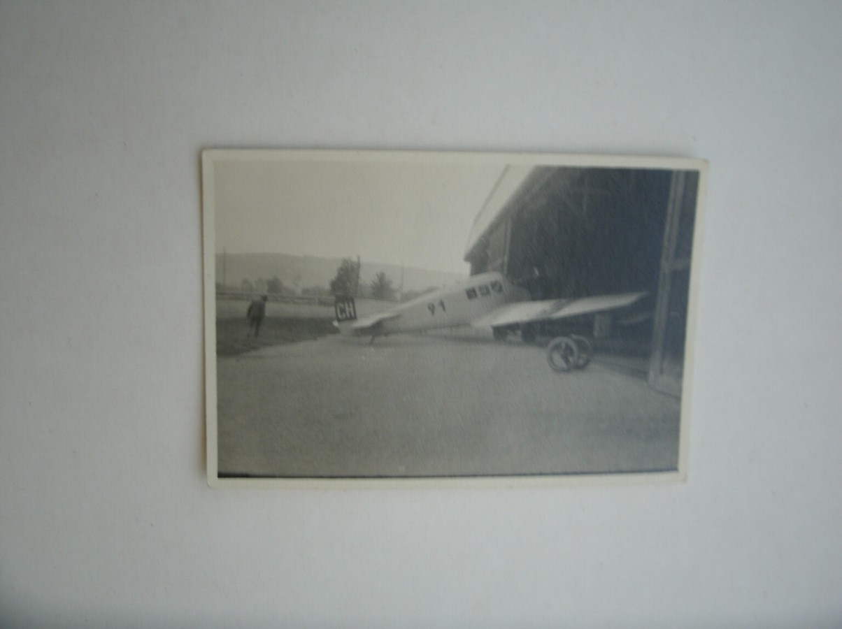 foto. photograph. - Original Photograph of Aeroplane CH 91.
