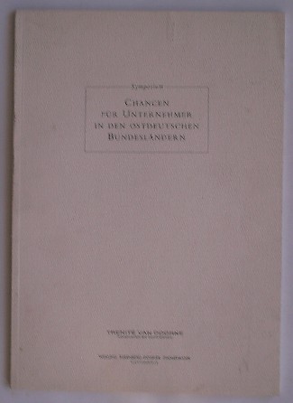 (ed.), - Chancen fur Unternehmer in den ostdeutschen Bundeslandern.