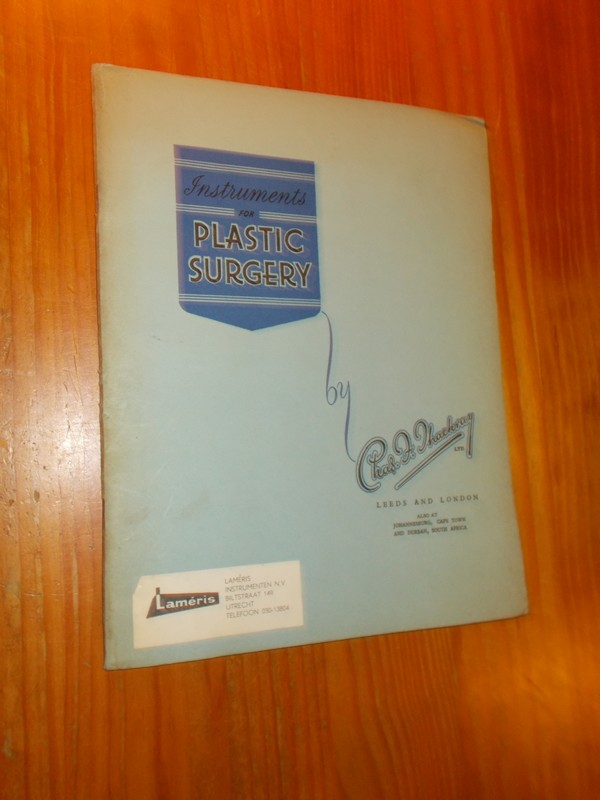 (ed.), - Chass F. Thackray. Instruments for plastic surgery.
