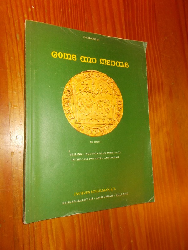 ED.- - Jacques Schulman. Coins and Medals. Auction catalogue 267.