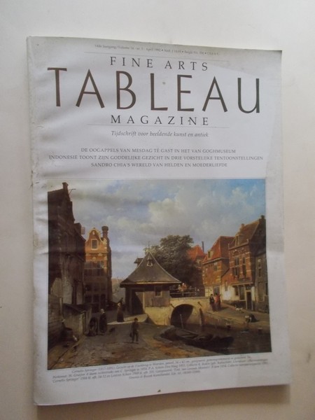 red. - Tableau. Fine arts magazine. Tijdschrift voor beeldende kunst en antiek.