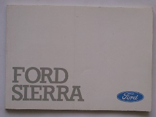 red. - Ford Sierra. Handleiding.