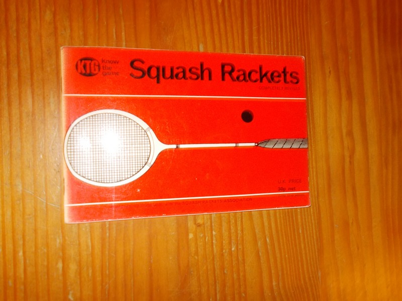 ed. - Squash rackets.