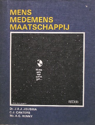 JOUSMA, J.A.J. (E.A.), - Mens medemens maatschappij. Maatschappijleer voor Havo en VWO.