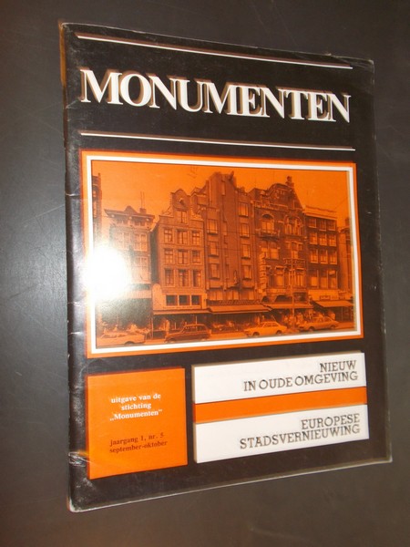 red. - Monumenten. Jaargang 1 nr.5, 1980.