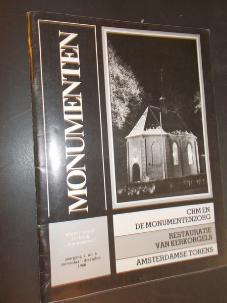red. - Monumenten. Jaargang 1 nr.6, 1980.