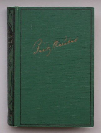 REUTER, FRITZ, - Leven op het land.