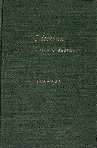 red. - Gedenkboek der Koninklijke Nederlandsche Maatschappij tot bevordering der geneeskunst ter gelegenheid van haar honderd-jarig bestaan.