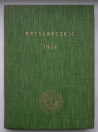 red. - Artsenboekje 1934.