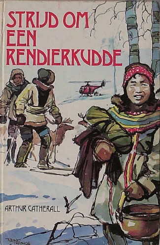 CATHERALL, ARTHUR, - Strijd om een rendierkudde.