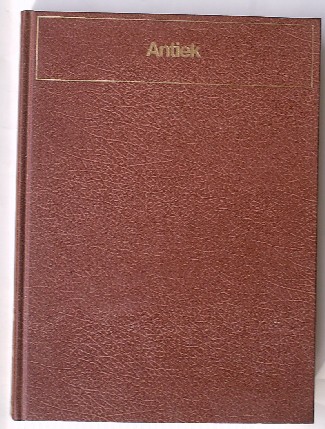 WOLDRING, J.I. (RED.), - Antiek.